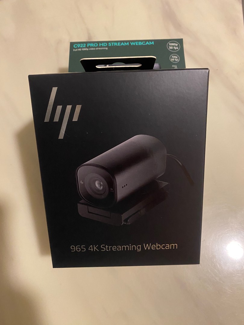 HP 965 4K Streaming Webcam for business