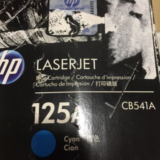 HP CB541（125A)藍色原廠碳粉匣