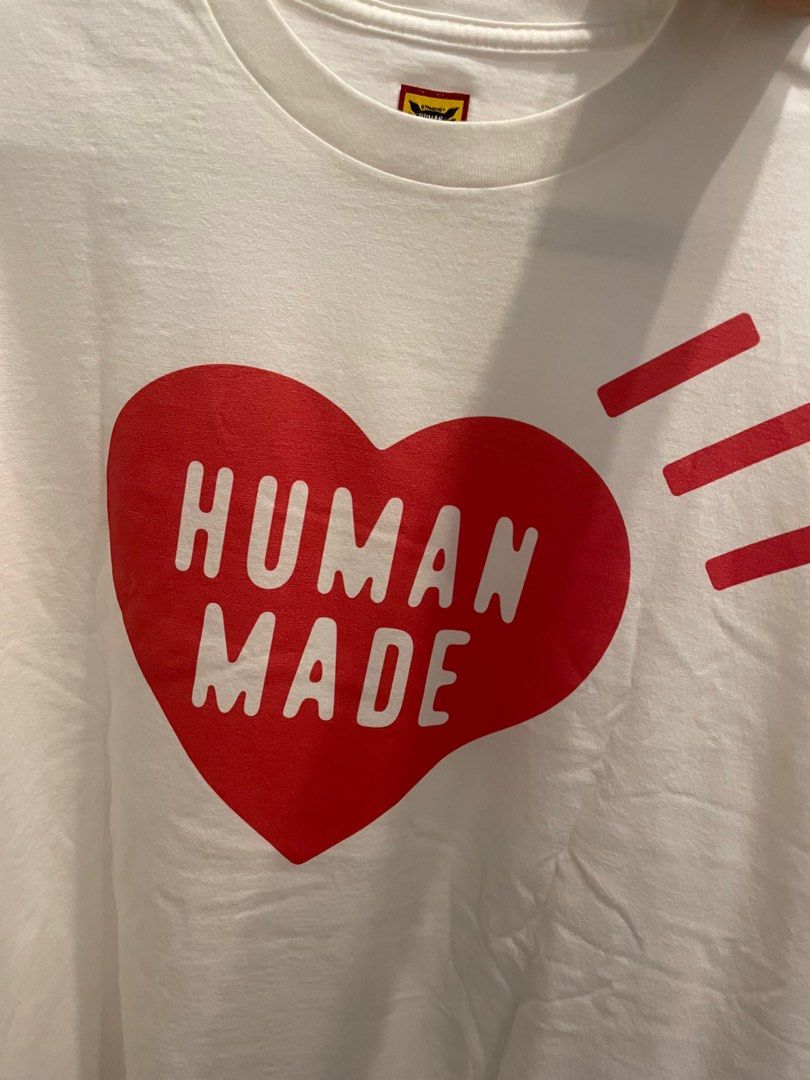 Human Made Daily S/S T-shirt Red, Men's Fashion, Tops & Sets ...