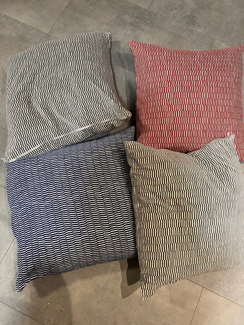 IKEA duck feather sofa cushions 45*45cm, Furniture & Home Living, Home Decor, Cushions & Throws