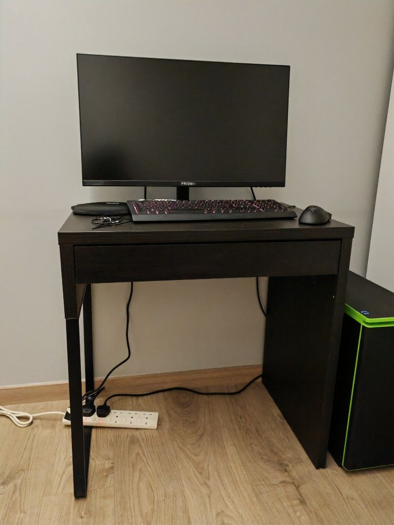 IKEA MICKE Desk Black Brown