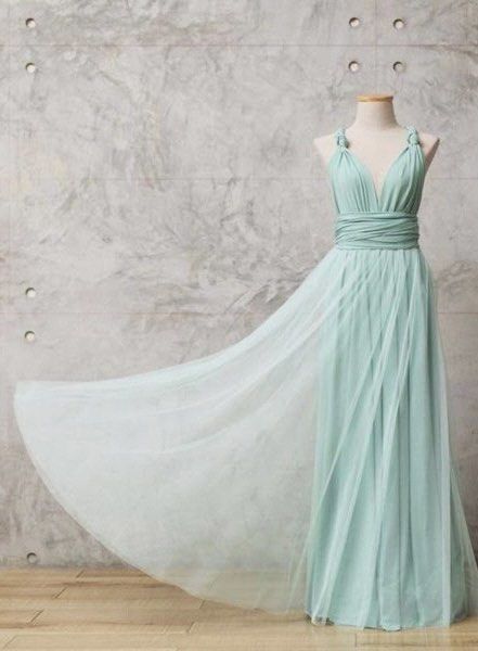 Mint green multiway dress sale