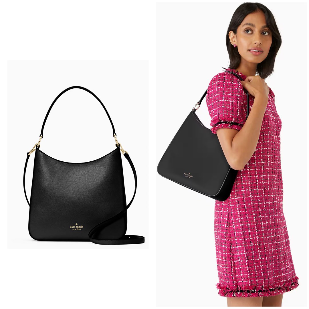 Buy Kate Spade Perry Leather Crossbody Bag Black K8709 Online in Singapore