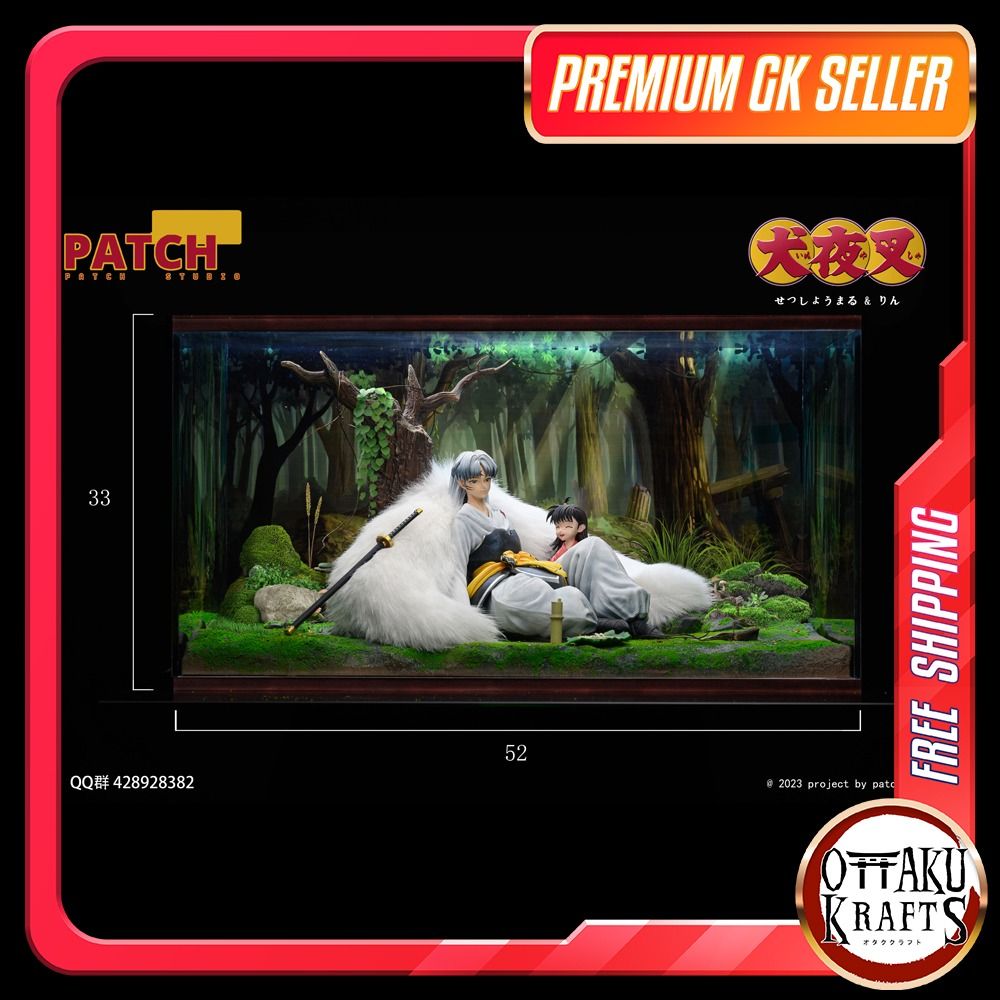 Inuyasha | Sesshomaru X Rin | Patch Studio | 【FREE Shipping - PO】GK ...