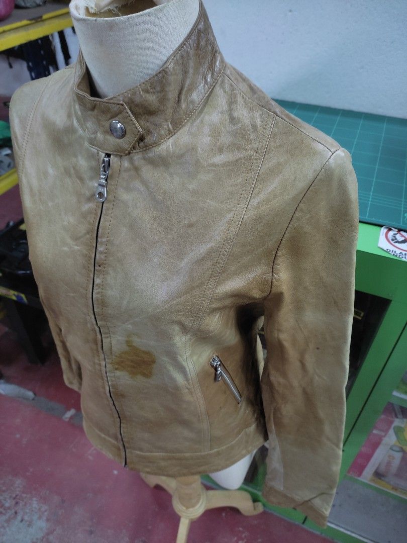 Kenna t sales leather jacket