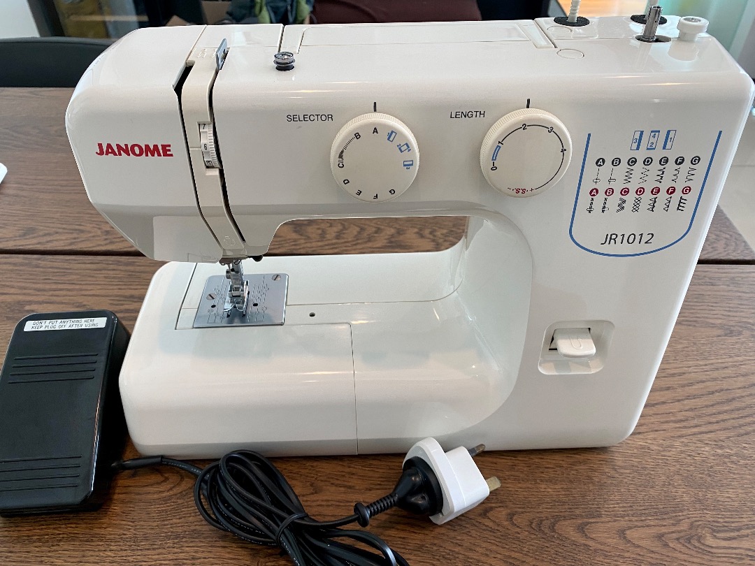 JANOME sewing machine JR1012, Hobbies & Toys, Stationery & Craft, Craft