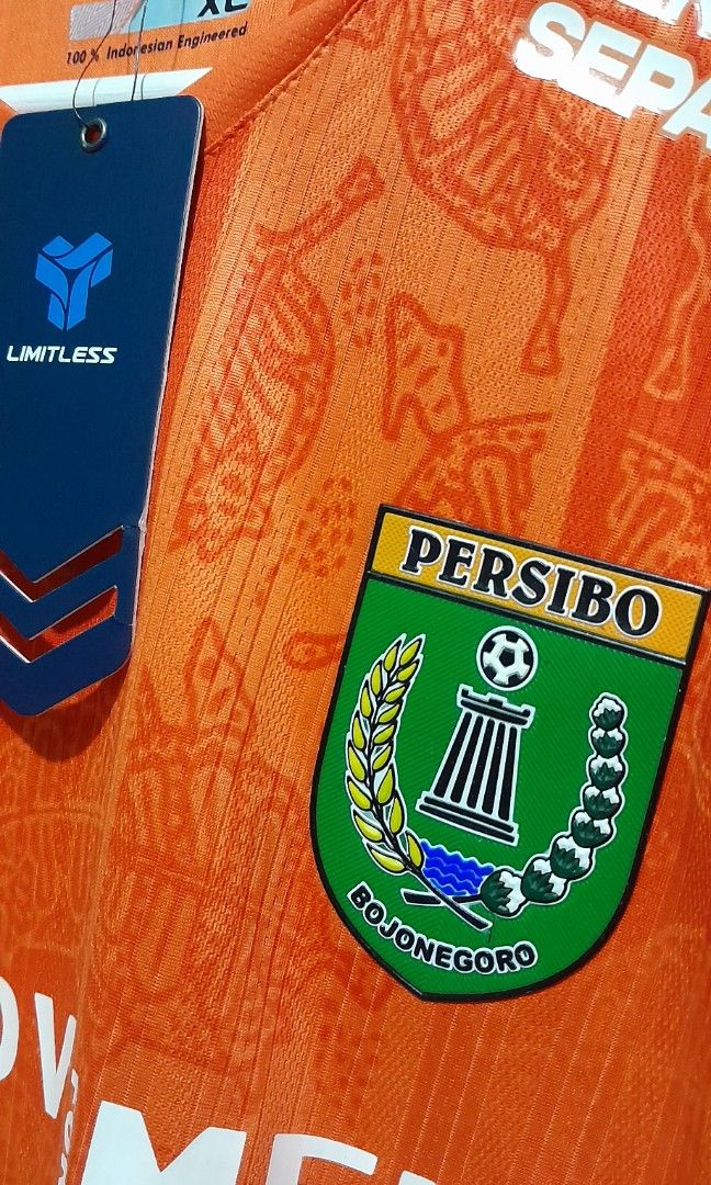 Jersey Persibo Bojonegoro Home 202122 Original Player Issue, Olah Raga