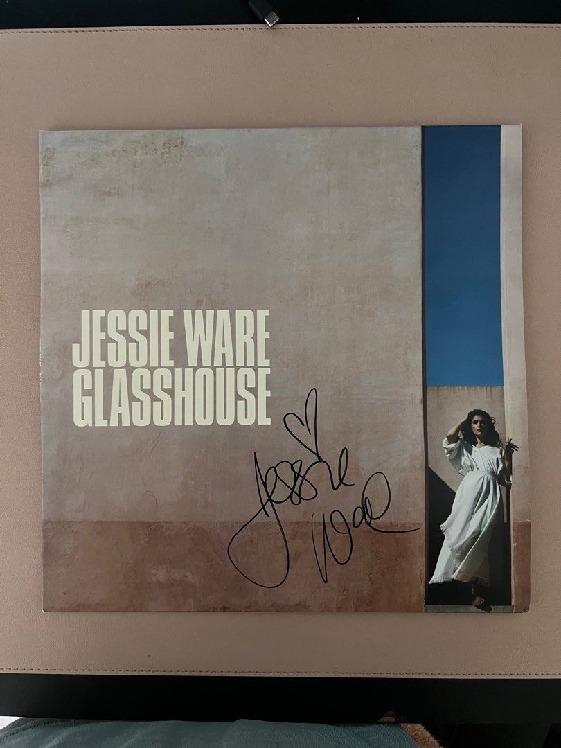 Jessie Ware Glasshouse Signed Vinyl, Hobbies & Toys, Music & Media, Vinyls on Carousell