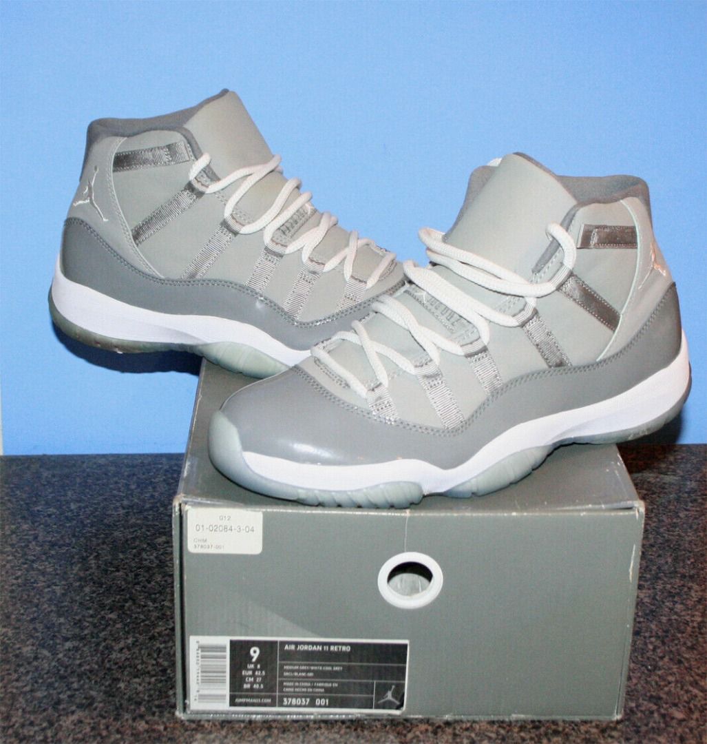 Air Jordan 11 Retro 'Cool Grey' 2010 378037-001