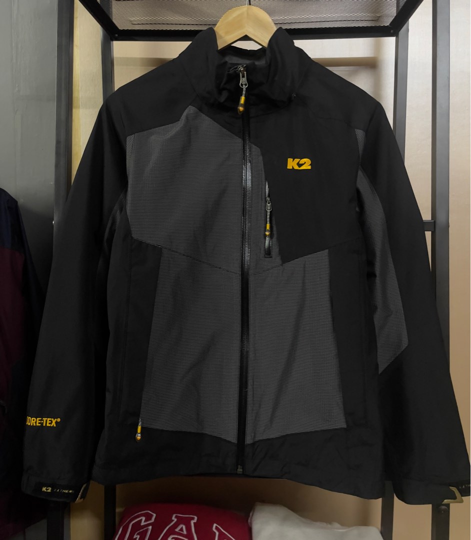 K2 Gore Tex Windbreaker Jacket Sports Equipment Hiking Camping