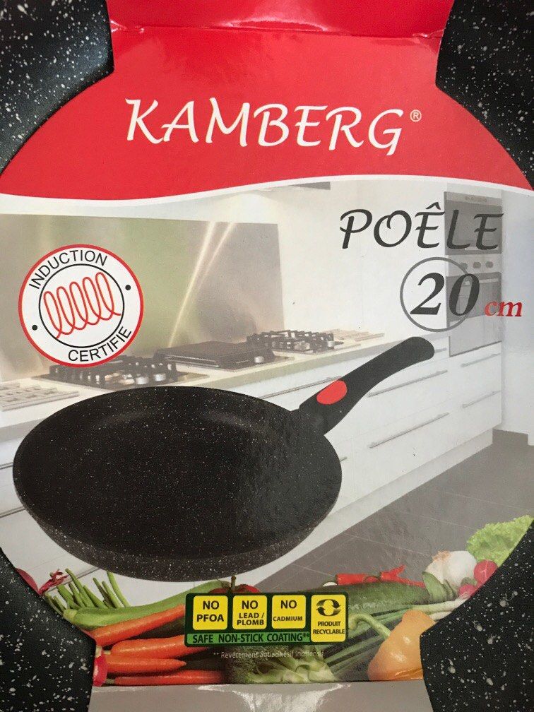 KAMBERG® CAST ALUMINUM 28 CM FRY PAN