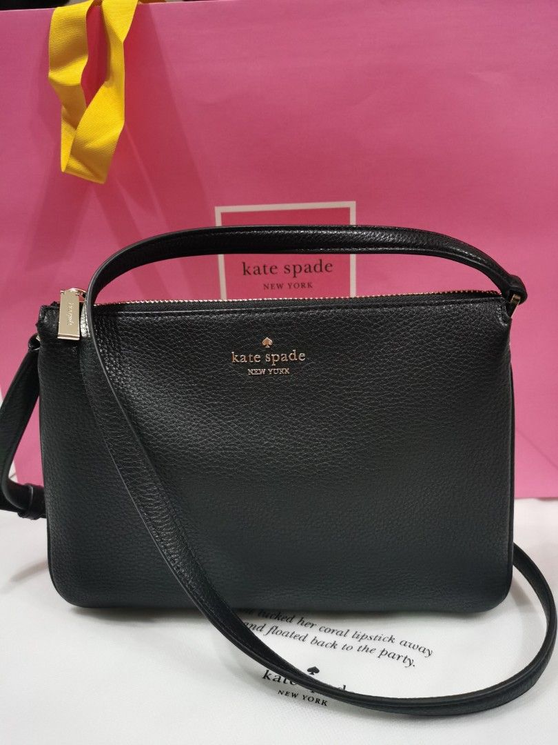 Triple gusset crossbody kate spade hot sale
