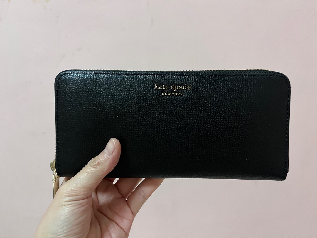 Kate Spade Wallet (black), Luxury, Bags Wallets on Carousell