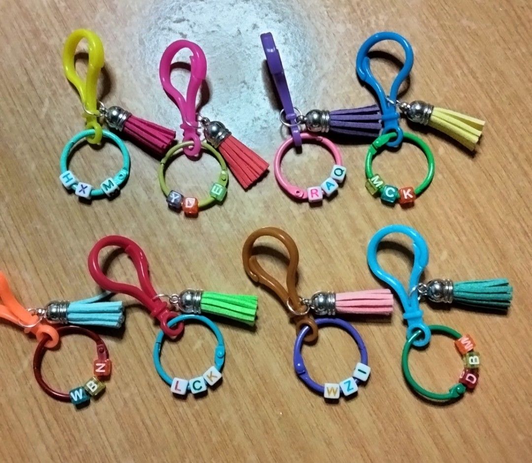 Customizable hotsell key rings