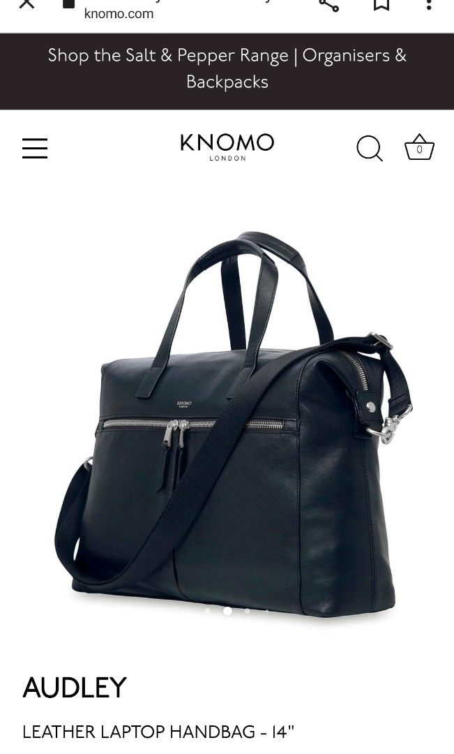 Knomo London Mayfair Luxe/ Audley, Luxury, Bags & Wallets on Carousell