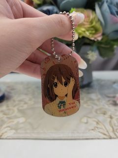Anime Keychain K-ON! Yui Hirasawa Mio Akiyama Acrylic Keyring