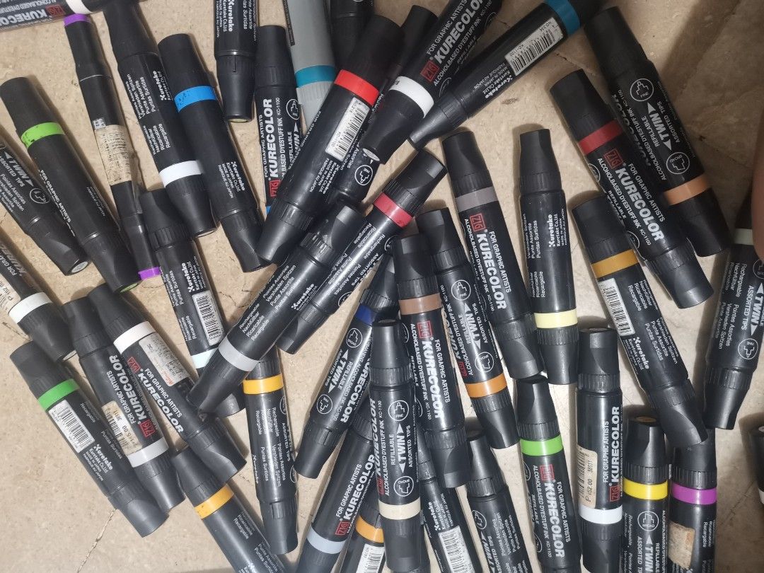 Kurecolor Markers (take all), Hobbies & Toys, Stationary & Craft, Craft Supplies & Tools on