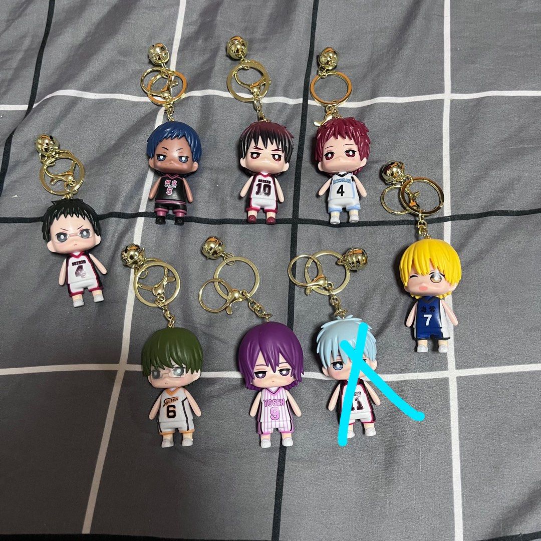 Kuroko no Basuke Keychain, Hobbies & Toys, Toys & Games on Carousell