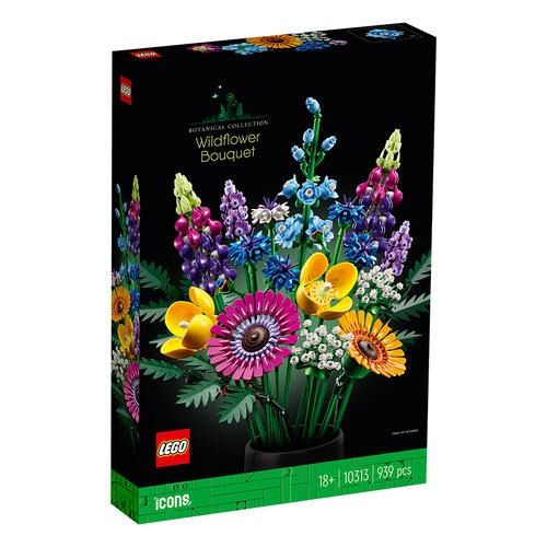 LEGO 10313 - Botanical Collection - Wildflower Bouquet, Hobbies & Toys,  Toys & Games on Carousell