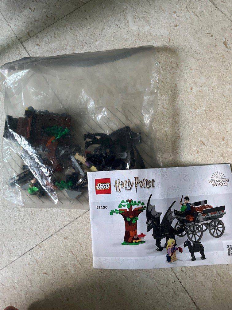 Lego HP 76400 Hogwarts Carriage and Thestrals, Hobbies & Toys, Toys & Games on Carousell