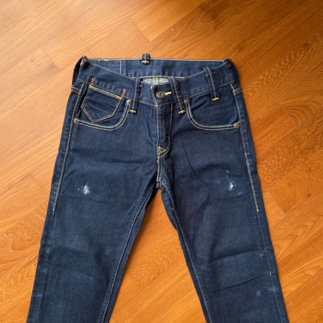 Levis 519 indigo hot sale