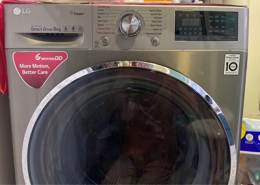 Lg Smart Washing Machine Tv Home Appliances Washing Machines And