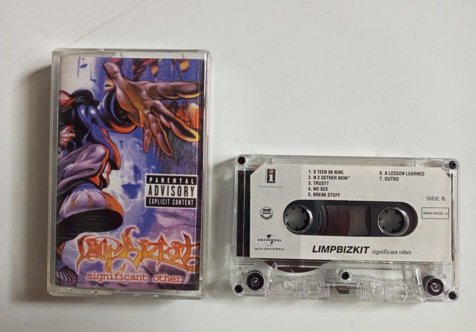 LIMP BIZKIT CASSETTE TAPE SET (Category: CDs & DVDs) located in Makati City. Submitted by KAMUSIKATAYO (Listing ID 1255056097, Image 3). Description: PRE OWNED P3,000 SET PLS SEE PIC FOR DETAILS VERY GOOD CONDITION.