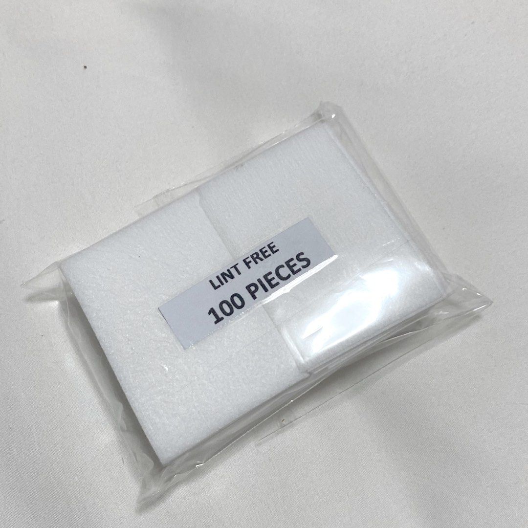 Lint Free Cotton Pads, Beauty & Personal Care, Hands & Nails on Carousell
