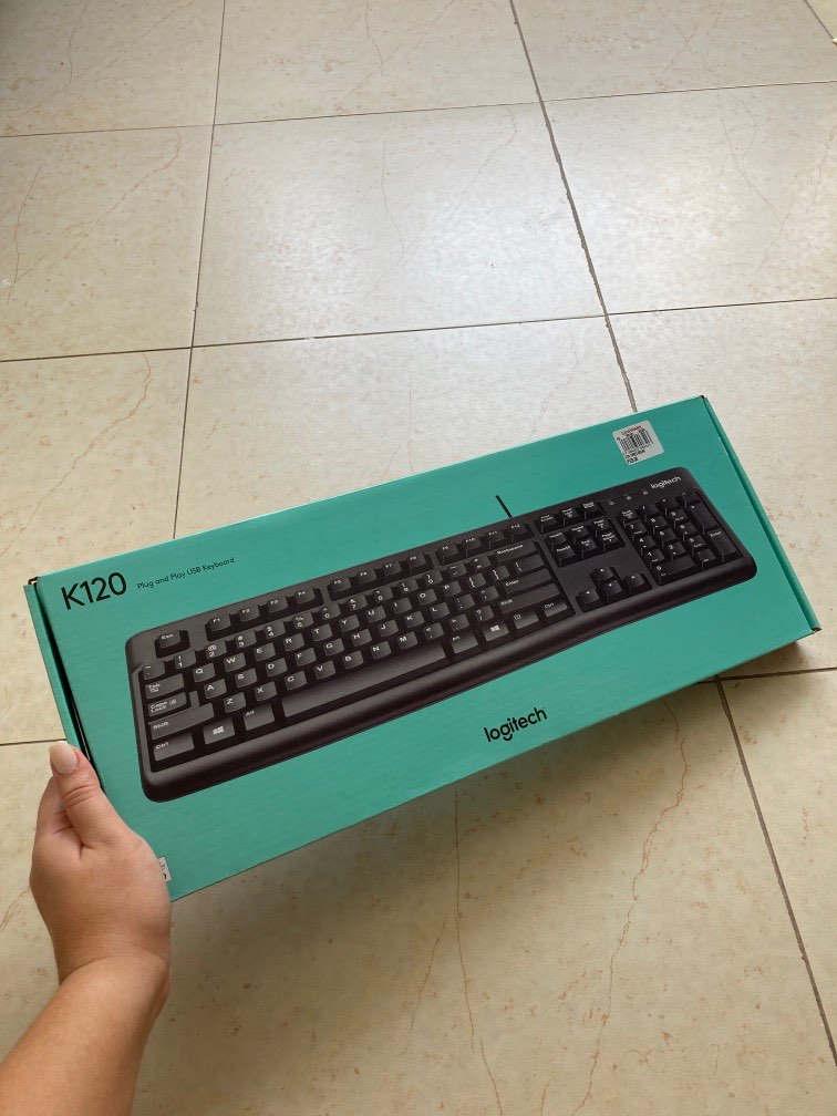 Logitech K120 plug and play keyboard, Computers & Tech, Parts