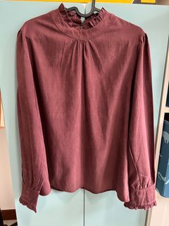 Long sleeve blouse