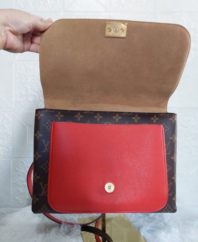Louis Vuitton Marignan (red), Luxury, Bags & Wallets on Carousell