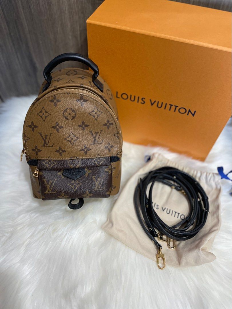 Louis Vuitton Palm Springs Mini Reverse Monogram, Luxury, Bags & Wallets on  Carousell