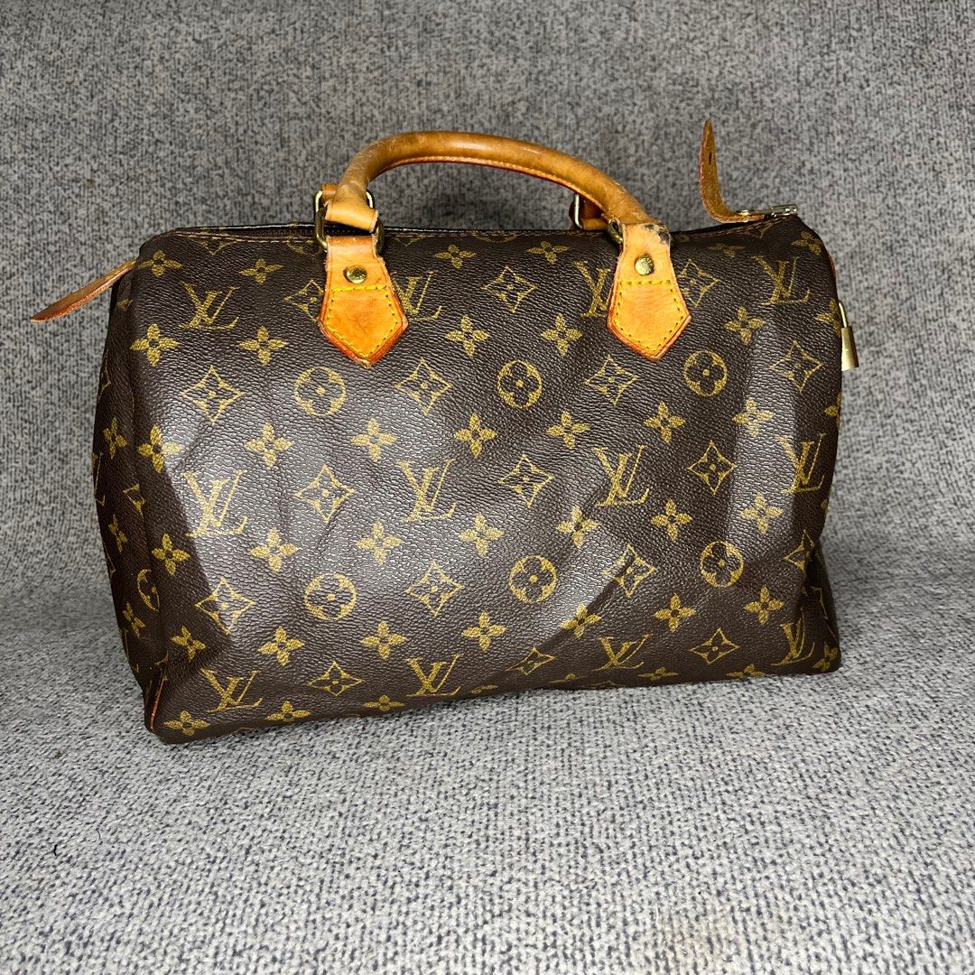 Louis Vuitton Speedy 25 bag lv, Barang Mewah, Tas & Dompet di Carousell