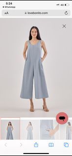 Love bonito joslyn scoop neck relaxed jumpsuit