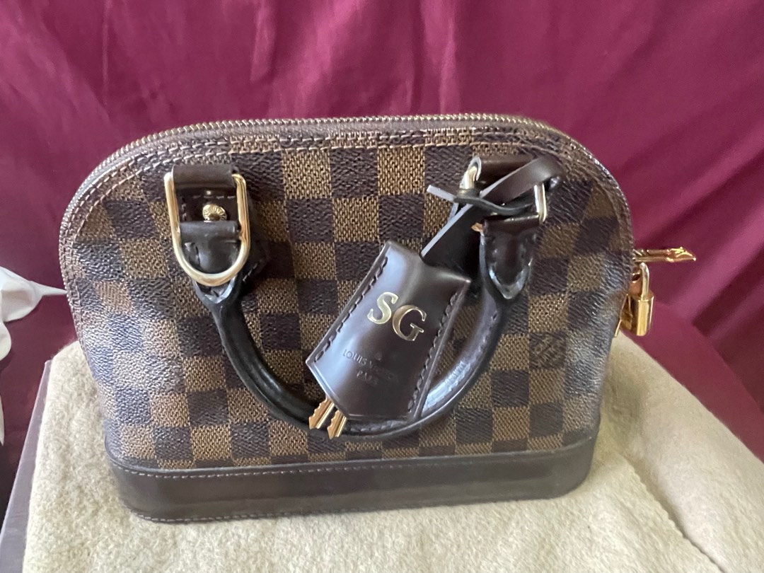 LV ALMA BB LISSE in BEIGE, Luxury, Bags & Wallets on Carousell