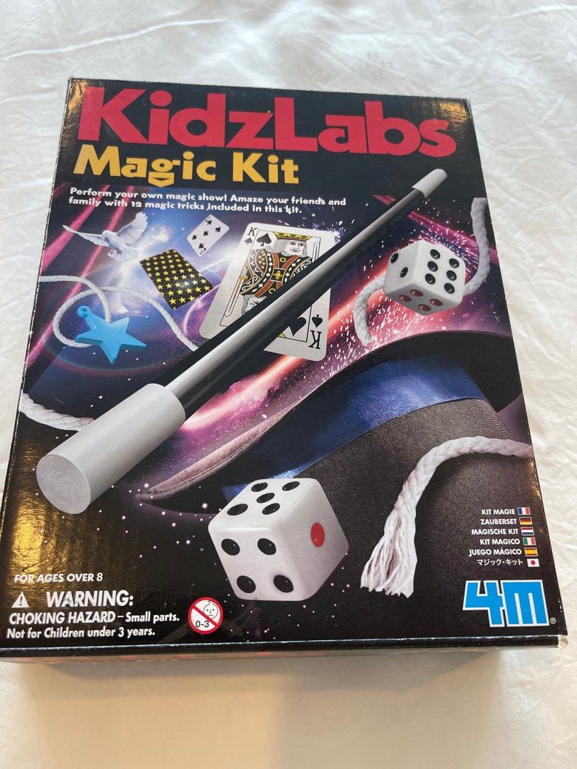 Magic set (Category: Interactive Toys) located in Singapore. Submitted by ec_mum (Listing ID 1255064498, Image 1). Description: Magic set Self collect, meet up or top up for postage .