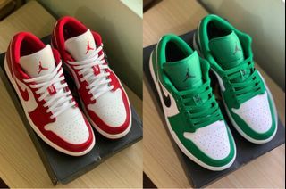 Malaysia Day Offer! Jordan 1 low ‘Gym Red & Pine Green’