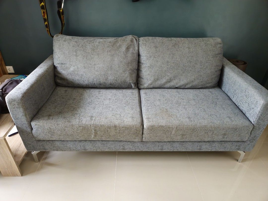 Mandaue Foam Sofa, Furniture & Home Living, Furniture, Sofas on Carousell