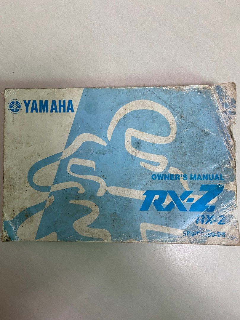 Manual Book Rxz (5pv), Motorbikes on Carousell