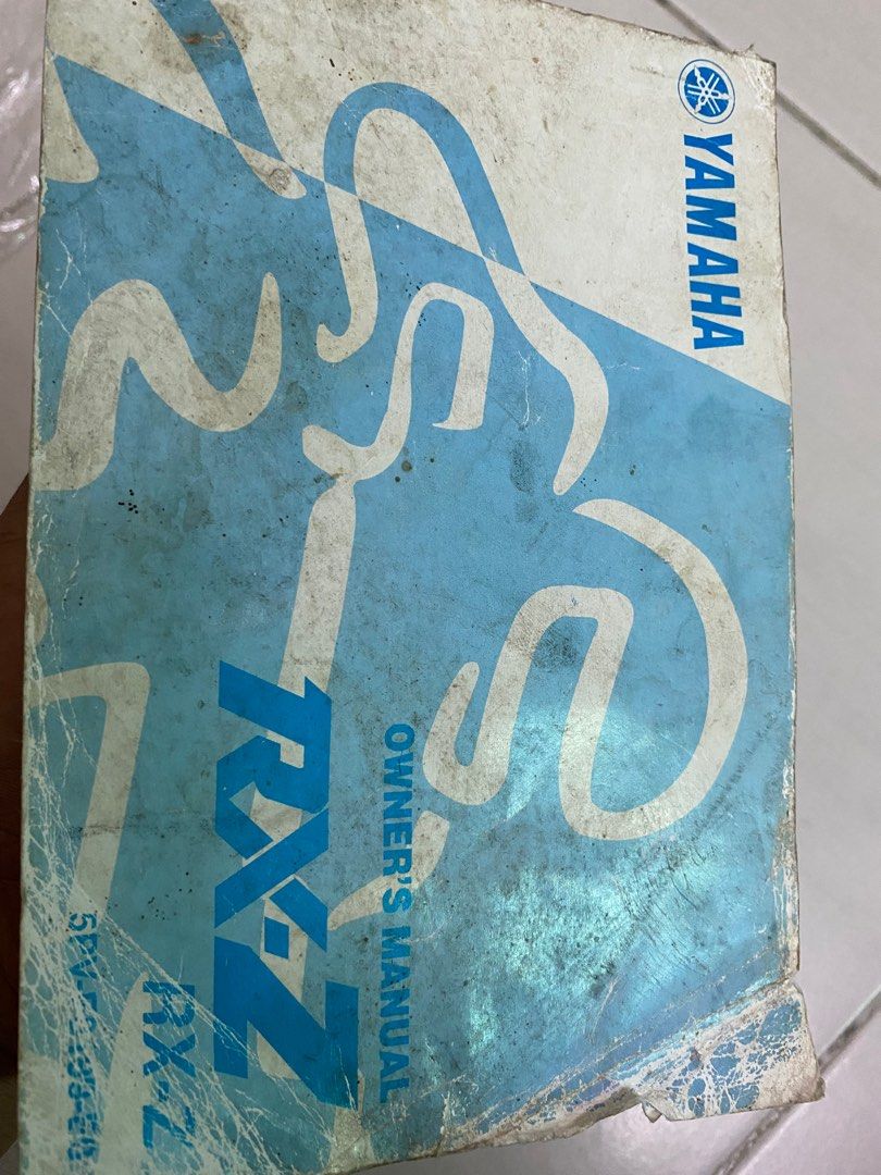 Manual Book Rxz (5pv), Motorbikes on Carousell
