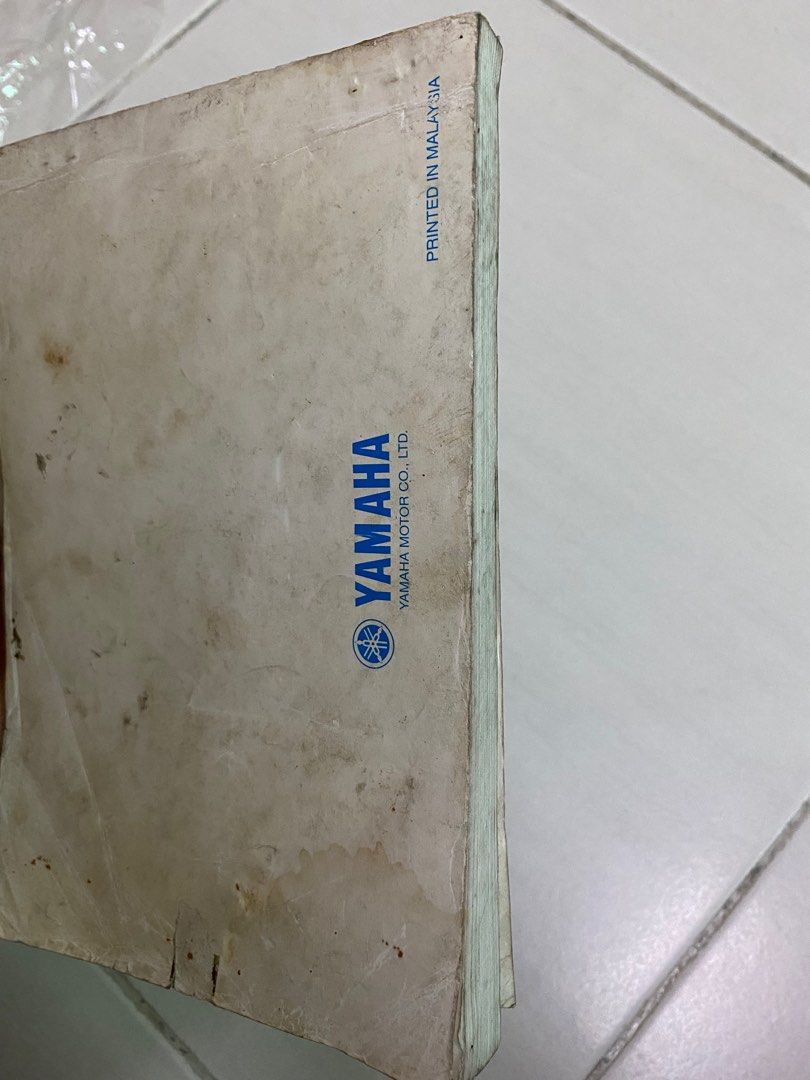 Manual Book Rxz (5pv), Motorbikes on Carousell