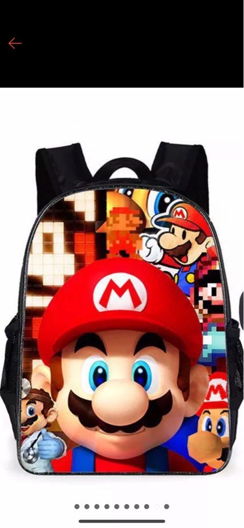Mario bags Babies Kids Babies Kids Fashion on Carousell