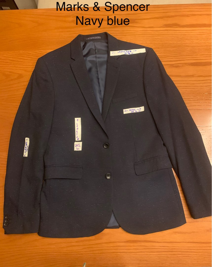 Marks & Spencer formal coat and pants, Men's Fashion, Tops & Sets, Sets