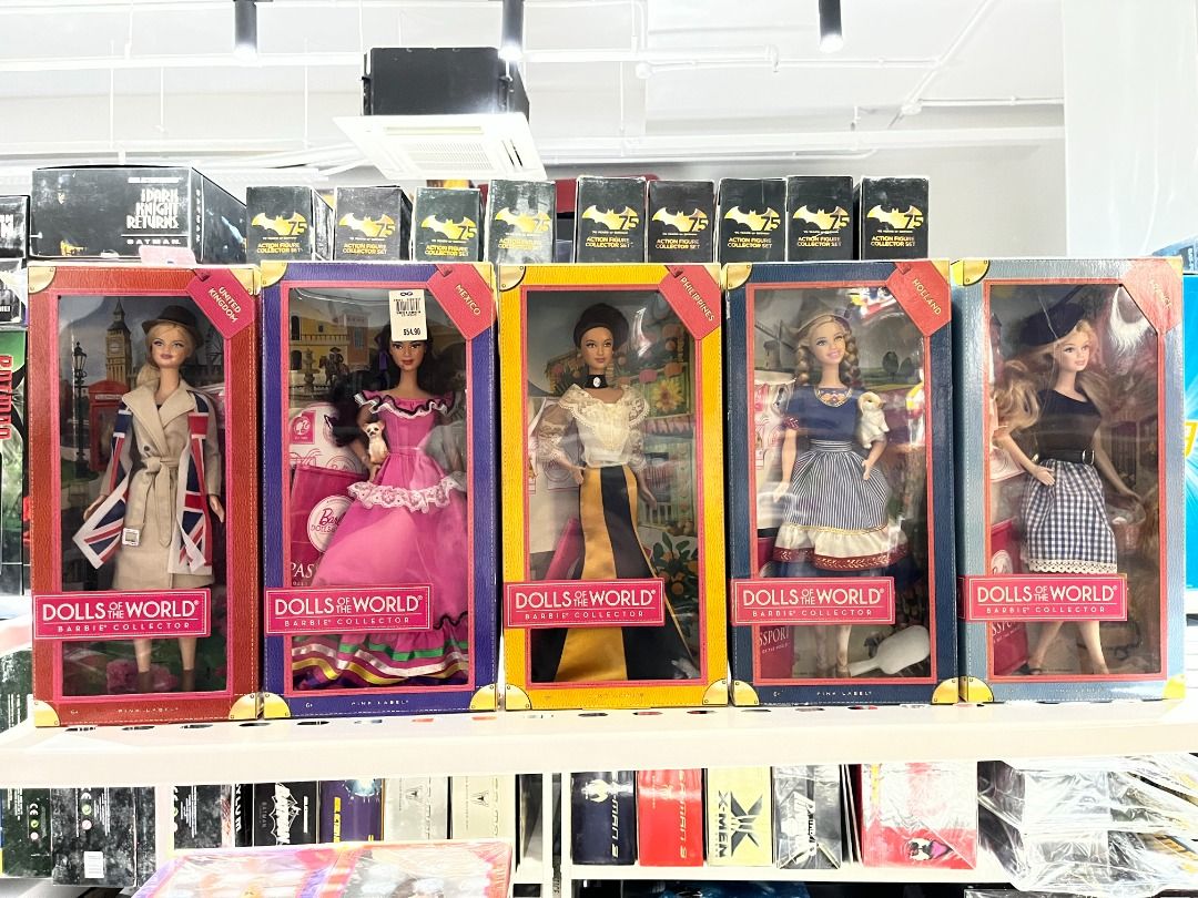 Mattel Barbie Collector Pink Black Label Doll s of the world my