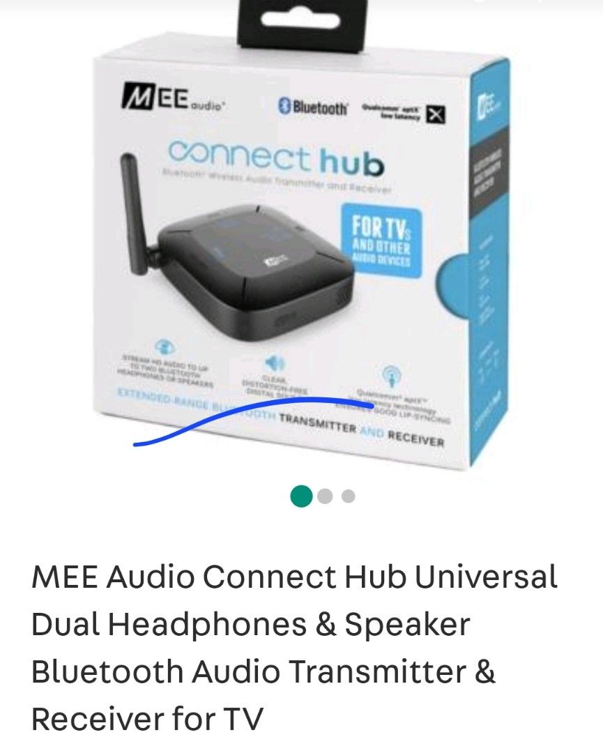 Connect Hub Universal Dual Headphone and Speaker Bluetooth Audio
