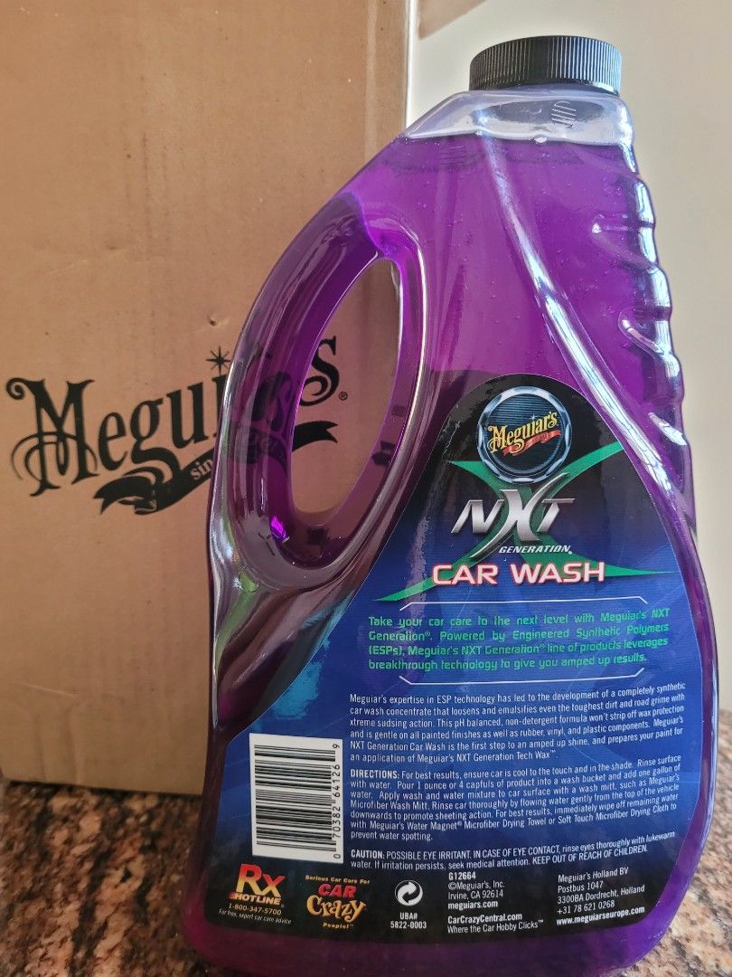 Car Shampoo Meguiar's NXT Generation Car Wash, 1.89L - G12664 - Pro  Detailing