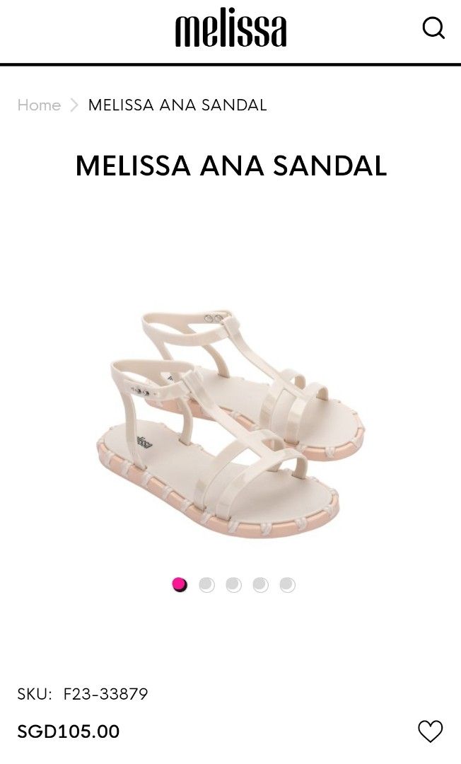 Melissa strap clearance sandal