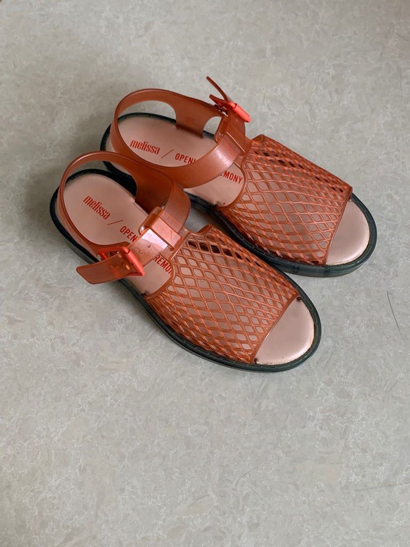 Melissa x Opening Ceremony Hatch Sandals Fesyen Wanita Sepatu di