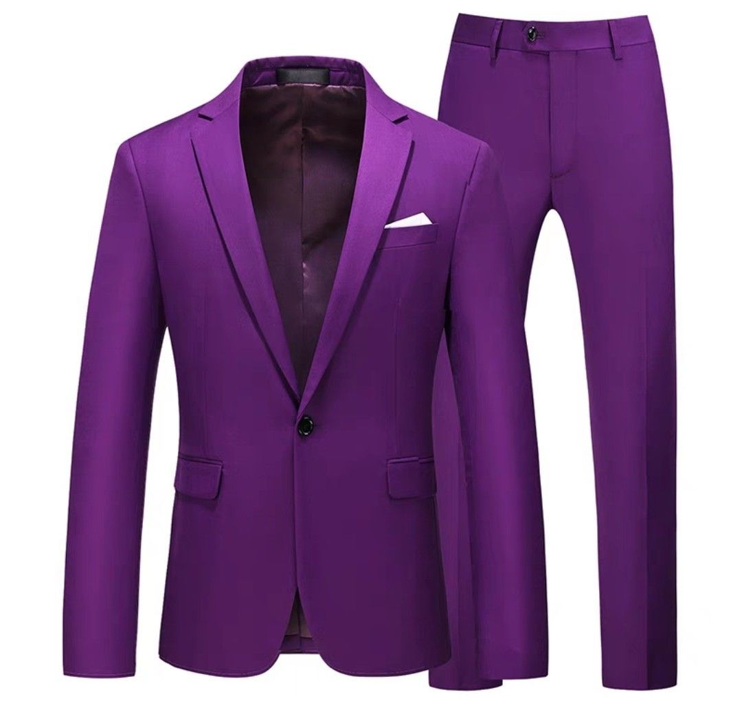 Purple dress sales jacket mens