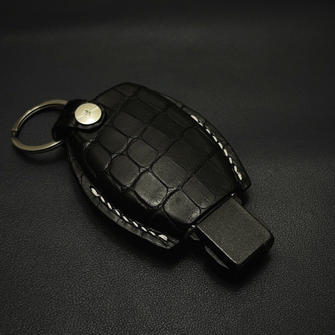 Matte cheap black keychain